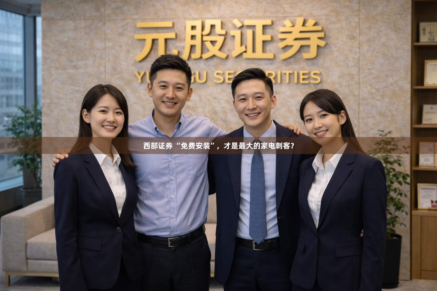 西部证券 “免费安装”,才是最大的家电刺客?