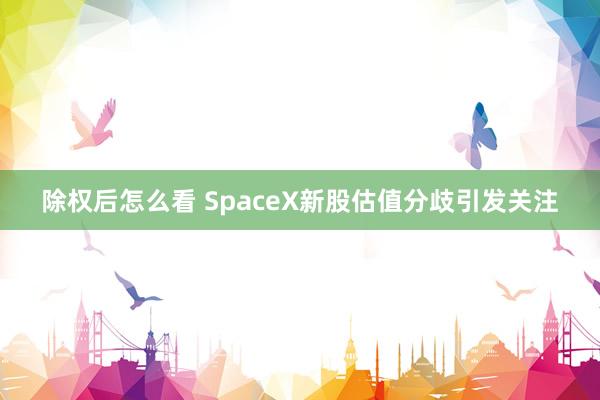 除权后怎么看 SpaceX新股估值分歧引发关注